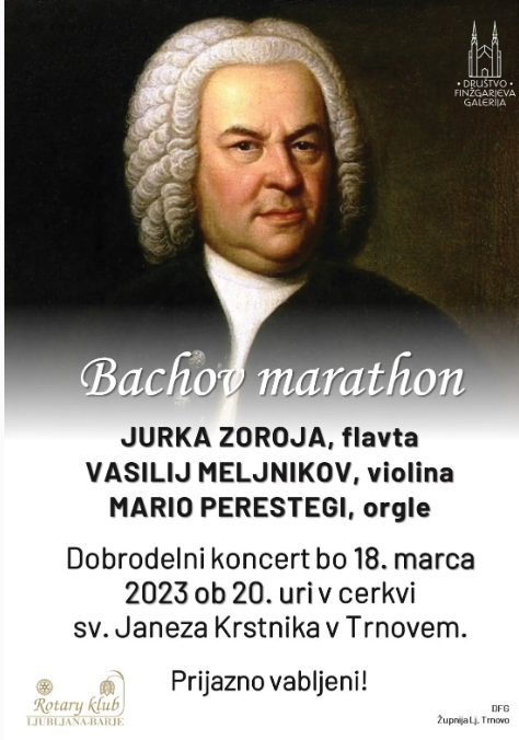 Bachov maraton: koncert v spomin J. S. Bacha